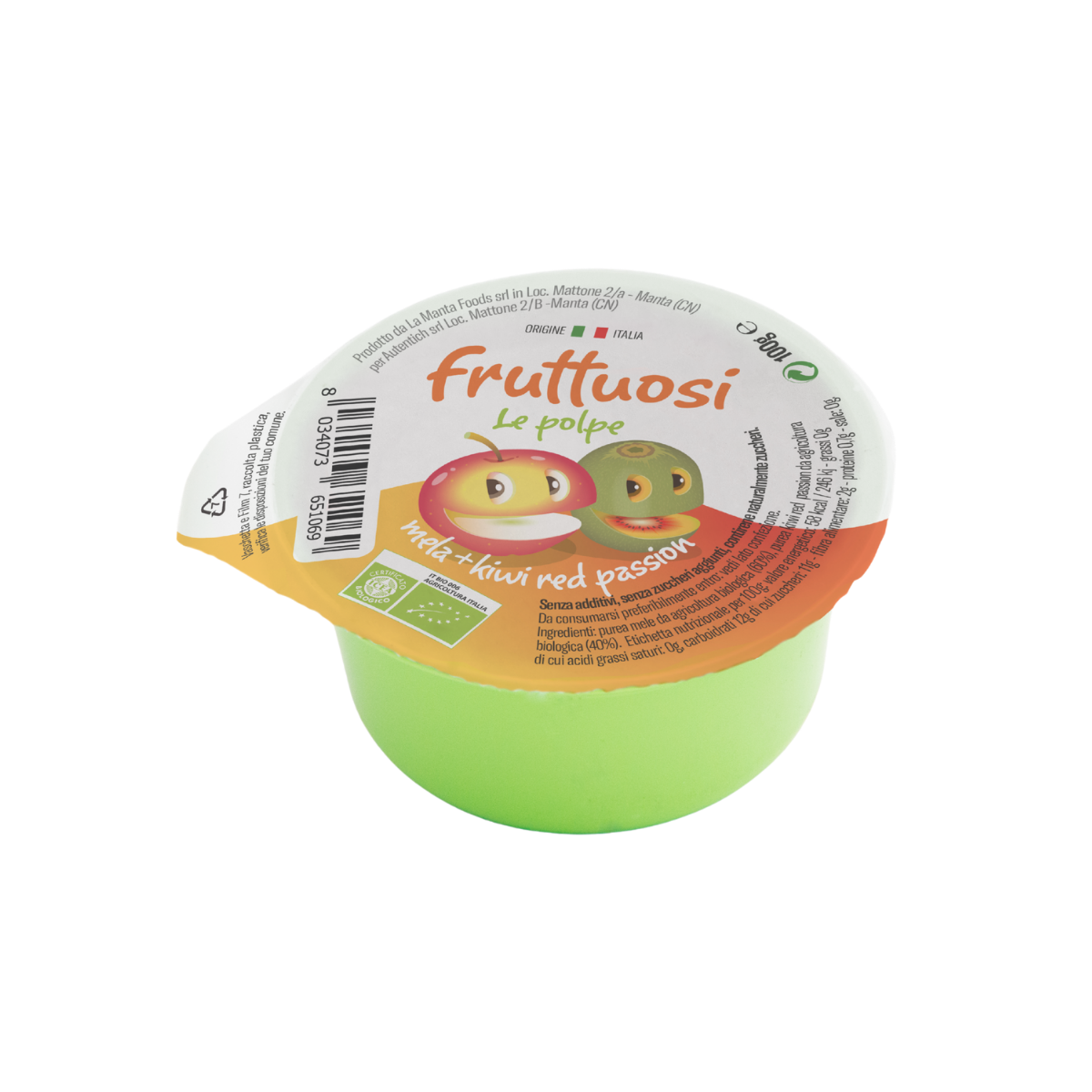 Fruttuoso Mela Kiwi Red Passion Vaschetta