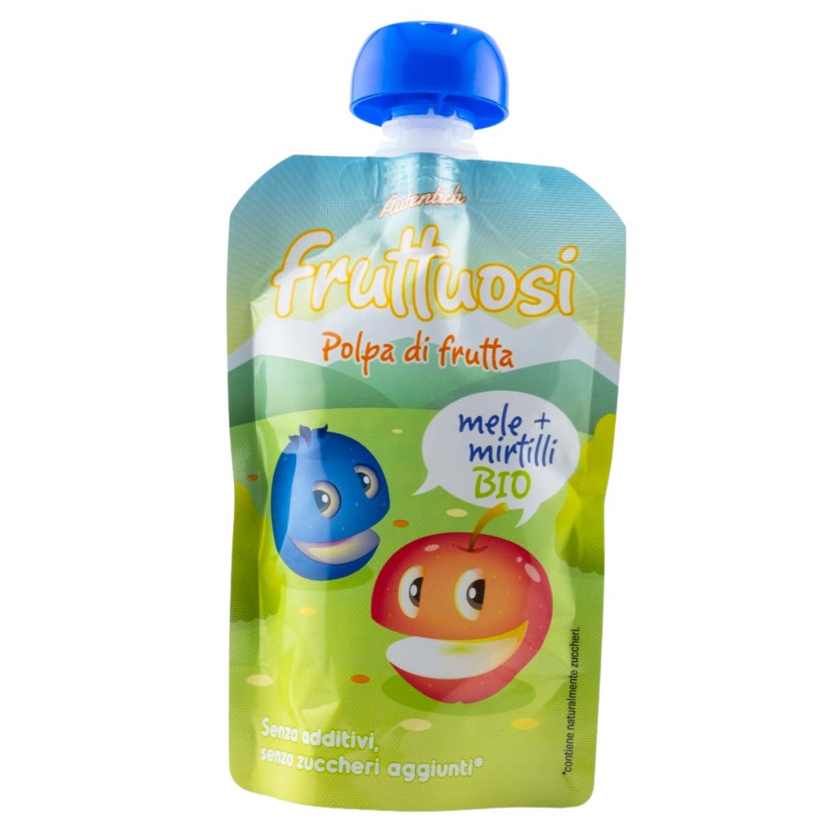 Fruttuoso Mela Mirtillo Pouch